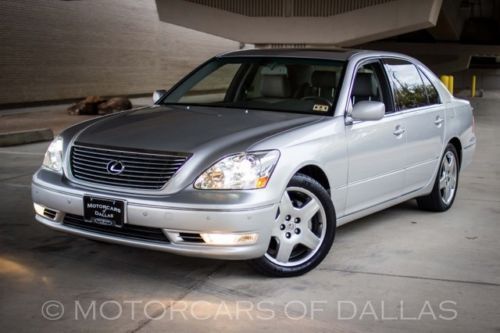 2006 lexus ls430 navigation sat. radio sunroof back up camera