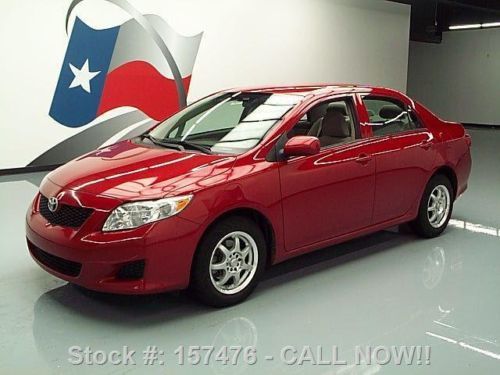 2009 toyota corolla le automatic alloy wheels only 42k texas direct auto
