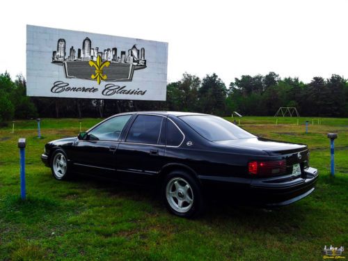 1995 chevrolet impala ss black 125k southern car w/ clear title low reserve!!!!