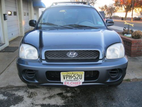 2004 hyundai santa fe base sport utility 4-door 2.4l