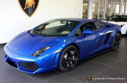 2012 lamborghini gallardo lp550-2 coupe - metallic blu caelum