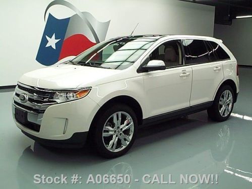 2012 ford edge sel awd leather pano roof rear cam 39k texas direct auto
