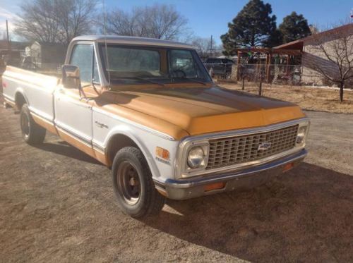 1972 chevrolet c10 custom deluxe ac cab original new mexico truck no reserve