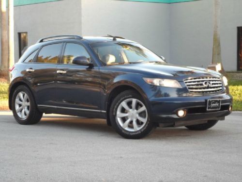Fx35 v6 leat suv highway miles