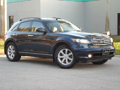 Fx35 v6 leat suv highway miles