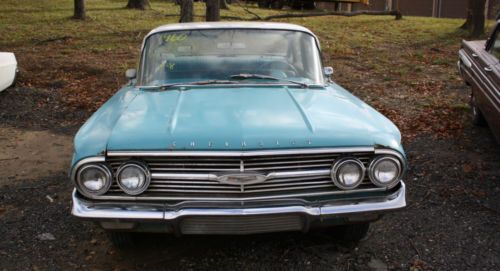 1960 chevy bel air v8 4 door sedan project car chevrolet needs restored vintage