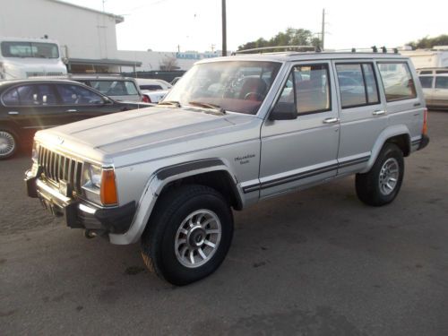 1986 jeep cherokee, no reserve