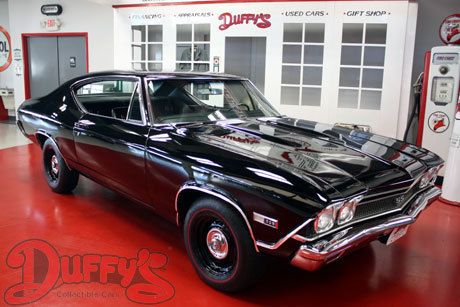 1968 chevrolet chevelle ss black