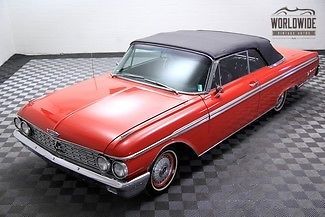 1962 ford galaxie 500xl convertible! stunning car! 352 v8! restored!