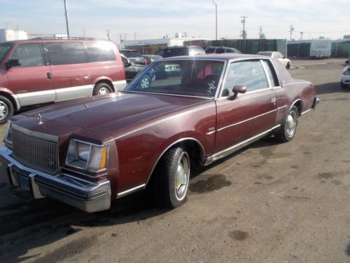 1979 buick regal, no reserve