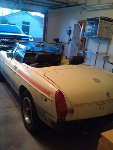 1977 mg mgb convertible