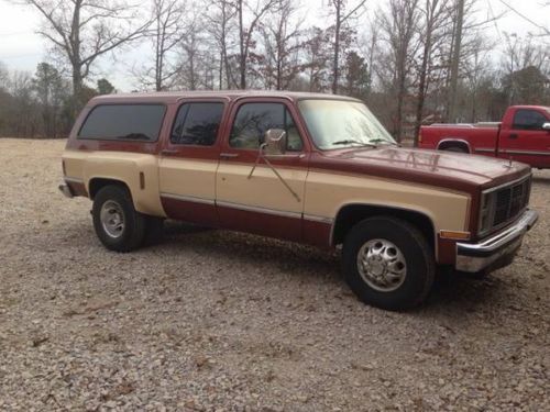 1986 gmc suburban 2500 dually