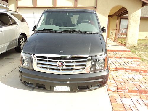 Cadillac escalade/astro custom concept van low miles (one of a kind) no reserve