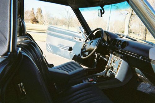 GOOD INVESTMENT;SILVER BLUE /NAVY BLUE  1973 MERCEDES 450 SL CONVERT; RECENT, US $7,208.00, image 3