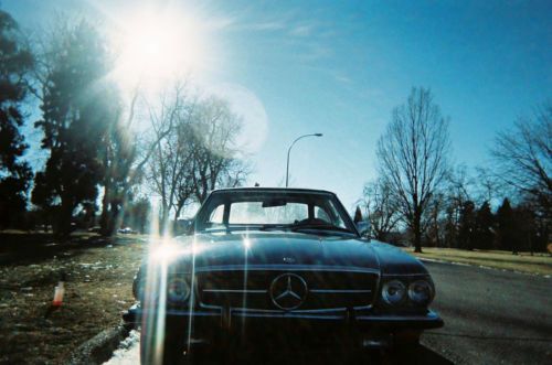 GOOD INVESTMENT;SILVER BLUE /NAVY BLUE  1973 MERCEDES 450 SL CONVERT; RECENT, US $7,208.00, image 4