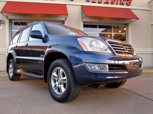 2005 lexus gx470, dvd, navigation, leather, moonroof, mark levinson audio, more!