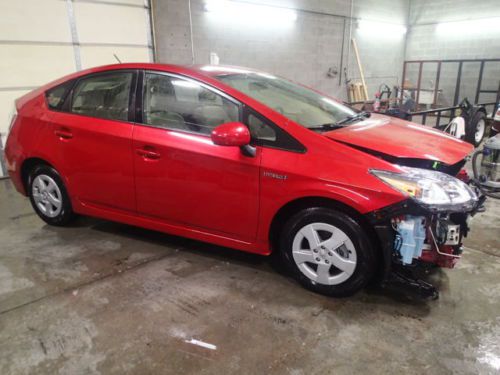 2012 toyota prius, damaged, salvage, 21,603 miles, hybrid, mpg