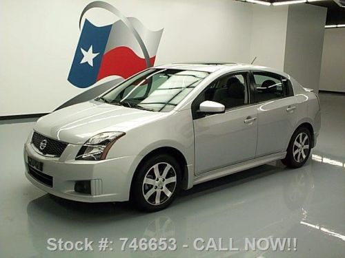 2012 nissan sentra 2.0 special edition sunroof nav 21k! texas direct auto