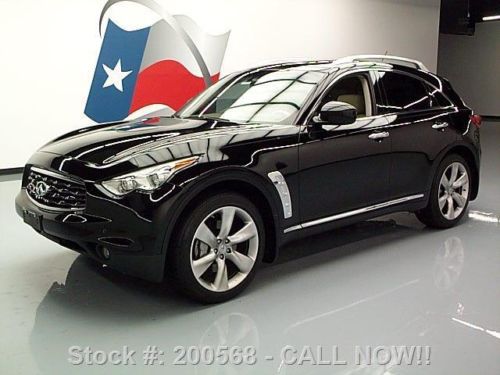 2009 infiniti fx50 awd sunroof nav rear cam 21&#039;s 63k mi texas direct auto