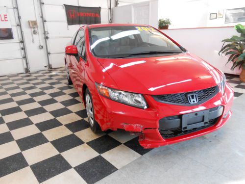 2012 Honda Civic Coupe EX NO RESERVE Salvage Rebuildable Easy repair, image 11