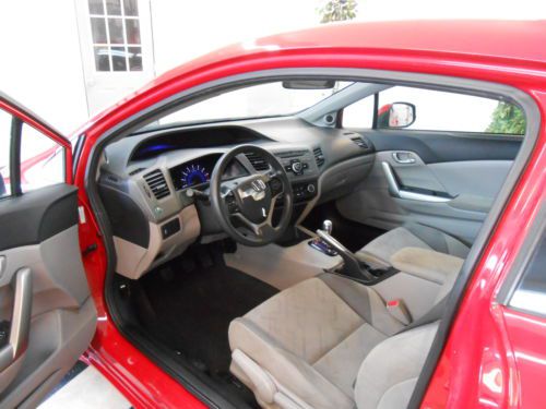 2012 Honda Civic Coupe EX NO RESERVE Salvage Rebuildable Easy repair, image 19