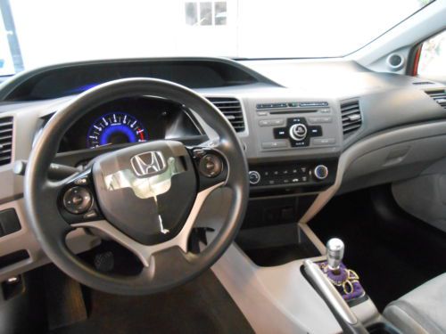 2012 Honda Civic Coupe EX NO RESERVE Salvage Rebuildable Easy repair, image 23