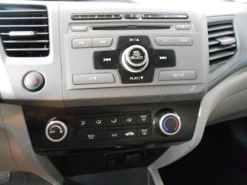 2012 Honda Civic Coupe EX NO RESERVE Salvage Rebuildable Easy repair, image 26