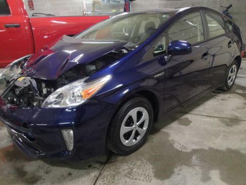 2013 toyota prius, non salvage, damaged, clear title, hybrid