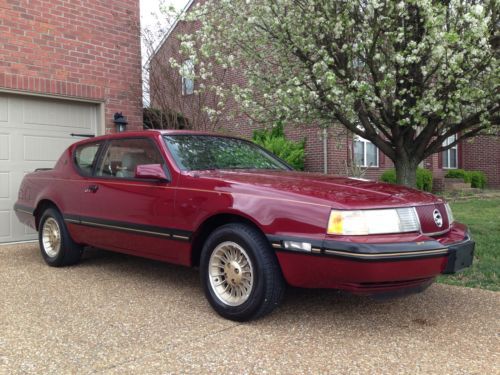 1987 mercury cougar &#034;20th anniversary edition&#034;