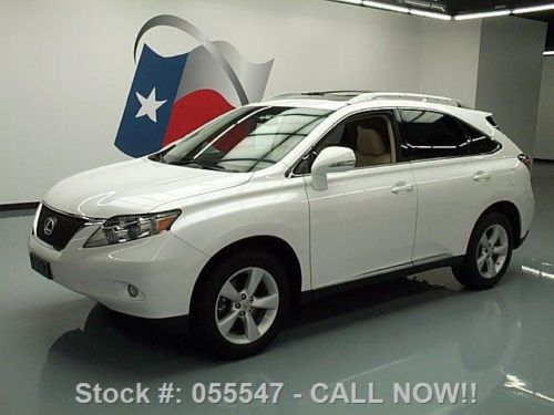 2010 lexus rx350 awd/4x4 sunroof nav rear cam 29k miles texas direct auto