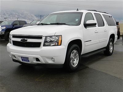 Suv chevy suburban 4x4 lt leather 3rd row dvd auto tow sunroof 5.3 vortec