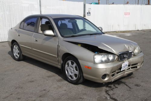 2003 hyundai elantra gls sedan automatic 4 cylinder no reserve