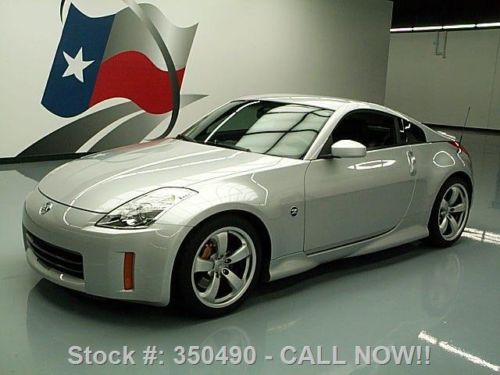 2006 nissan 350z grand touring auto leather spoiler 25k texas direct auto