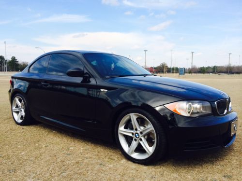 2008 bmw 135i m-sport black sapphire metallic coupe