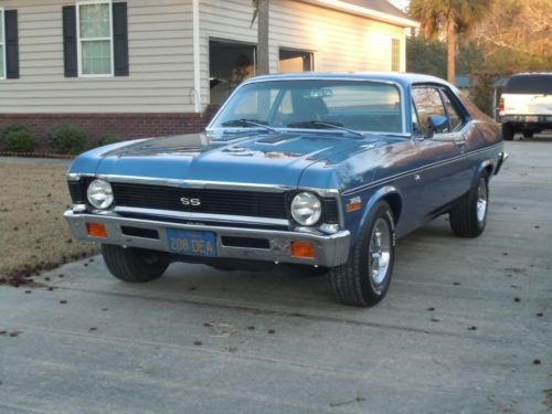 1971 chevrolet nova ss numbers matching