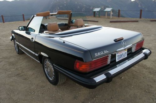 1989 Mercedes 560sl Immaculate Convertible Most Desirable Year Like 450sl 380sl, image 3