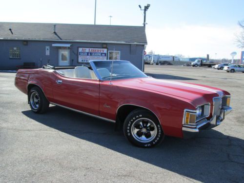 1971 mercury cougar xr-7 5.8l convertible