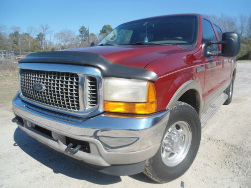 2001 ford excursion limited - third row seat - leather - no rust -  very nice !!