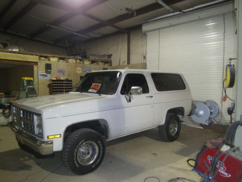 1985 k-5 blazer 4x4