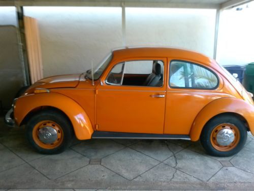 1973 volkswagen super beetle base 1.6l