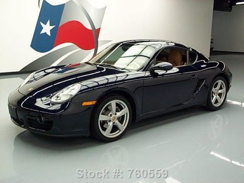 2008 porsche cayman tiptronic heated leather 30k miles  texas direct auto