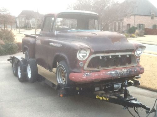 57 chevy pickup swb project