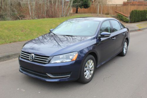 2012 vw volkswagen passat s &lt;low miles&gt; *branded title*