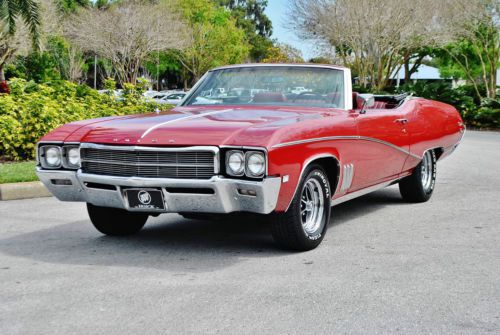 Gorgeous loaded 69 buick skylark convertible it&#039;s fully restored a/c p,w,buckets