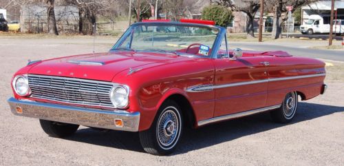 1963 ford falcon futura convertible, automatic, 6 cylinder
