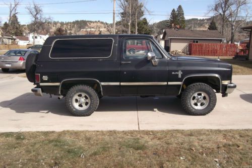 1984 chevrolet k5 blazer silverado sport utility 2-door 6.2l