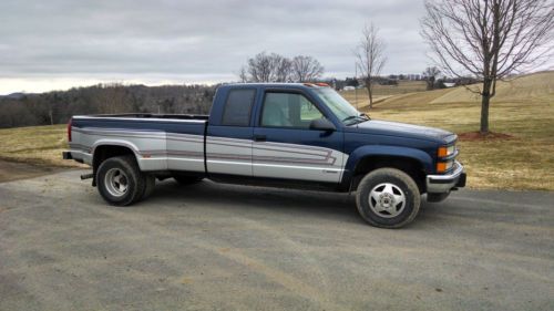 1995 chevy k3500 one ton dual wheel truck