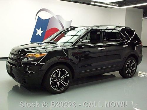 2014 ford explorer sport ecoboost 4x4 leather nav 18k! texas direct auto