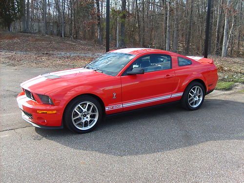 2009 ford mustang shelby gt500 coupe 2-door 5.4l
