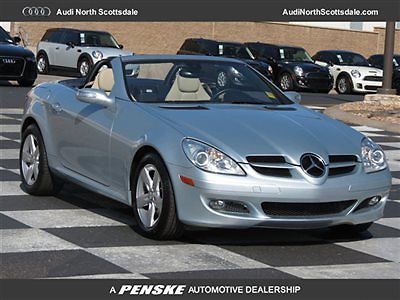 08 mercedes slk convertible  clean car fax leather interior 48k miles